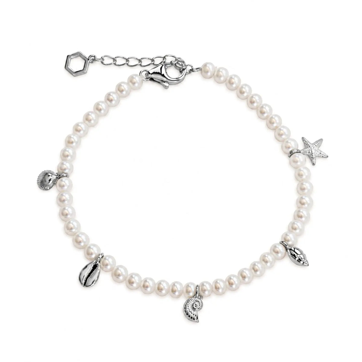 Ocean Shell Pearl Bracelet