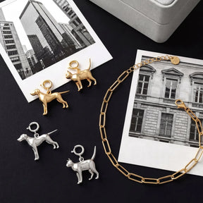 Charm Hoop Bracelet