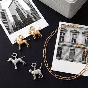 Charm Hoop Bracelet
