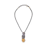 In Golden Solitude Necklace