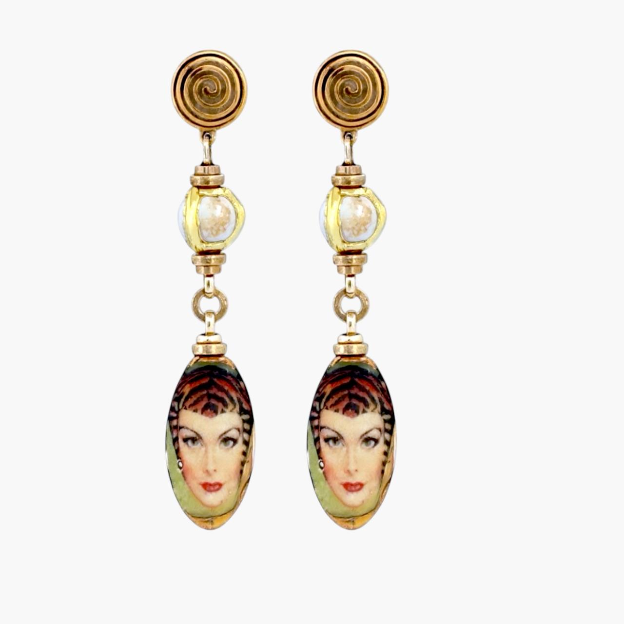 Spitfire Girl Earrings