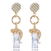 Spirit Animal Jaguar Earrings