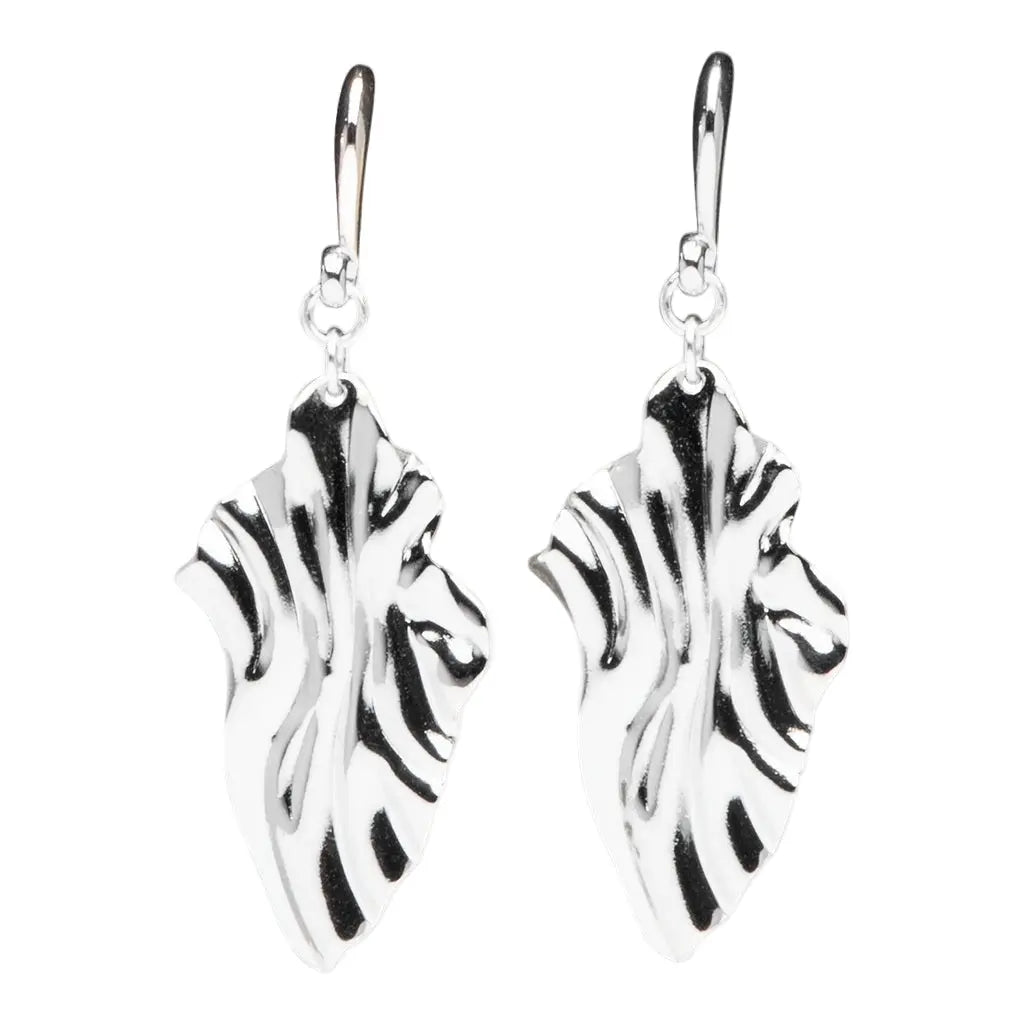 Silver Heatwave Earrings