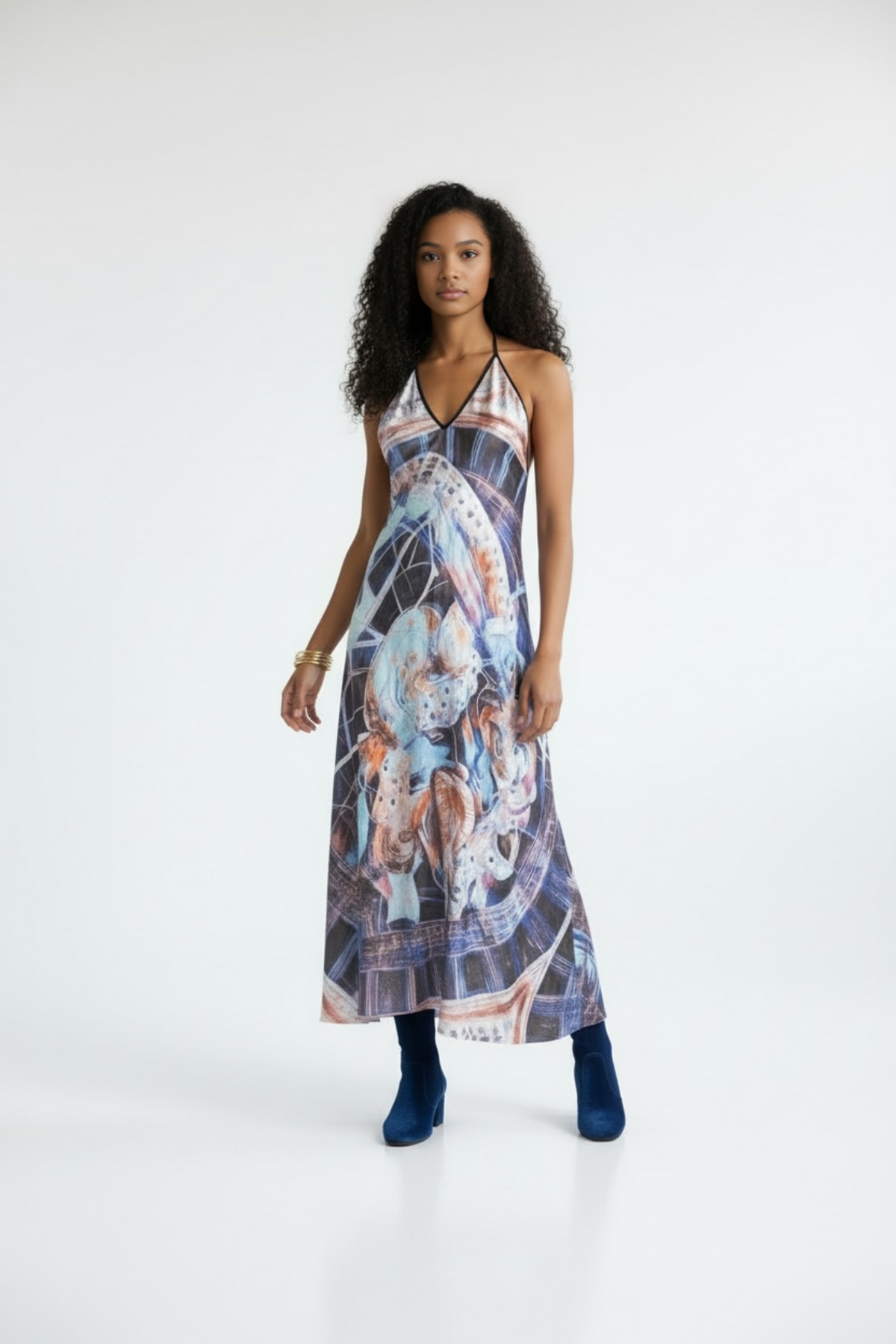 Ayphyx The Ethereal Halter Dress