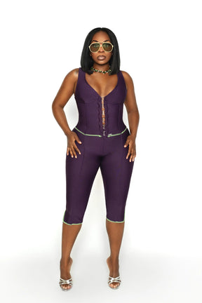 Deep Purple Bandage Bisola Set