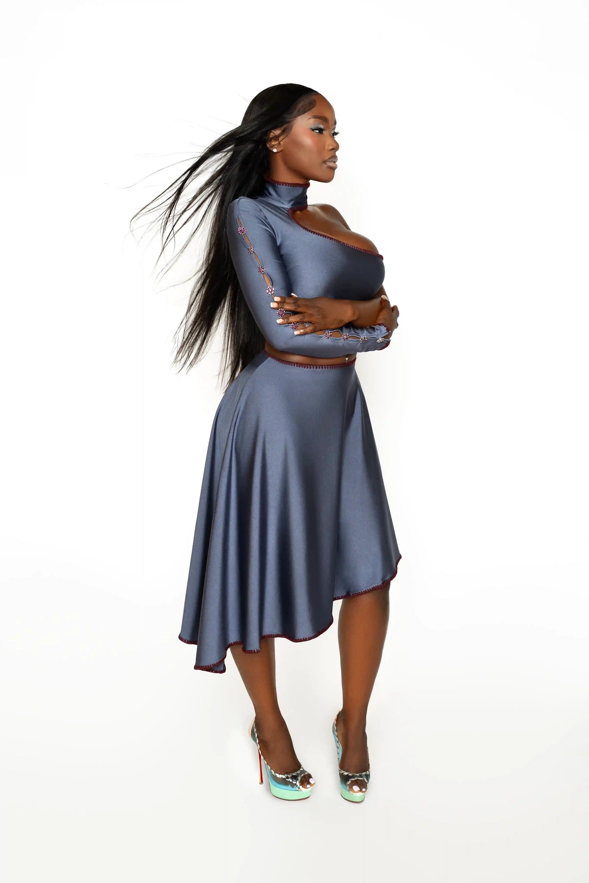 Slate Simono Midi Dress