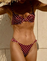Red Polka Dot Bikini