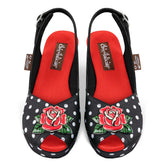 Rockabilly Women's Wedge Sandals