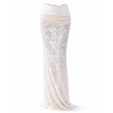 Sirène Skirt & Corset Bottom White