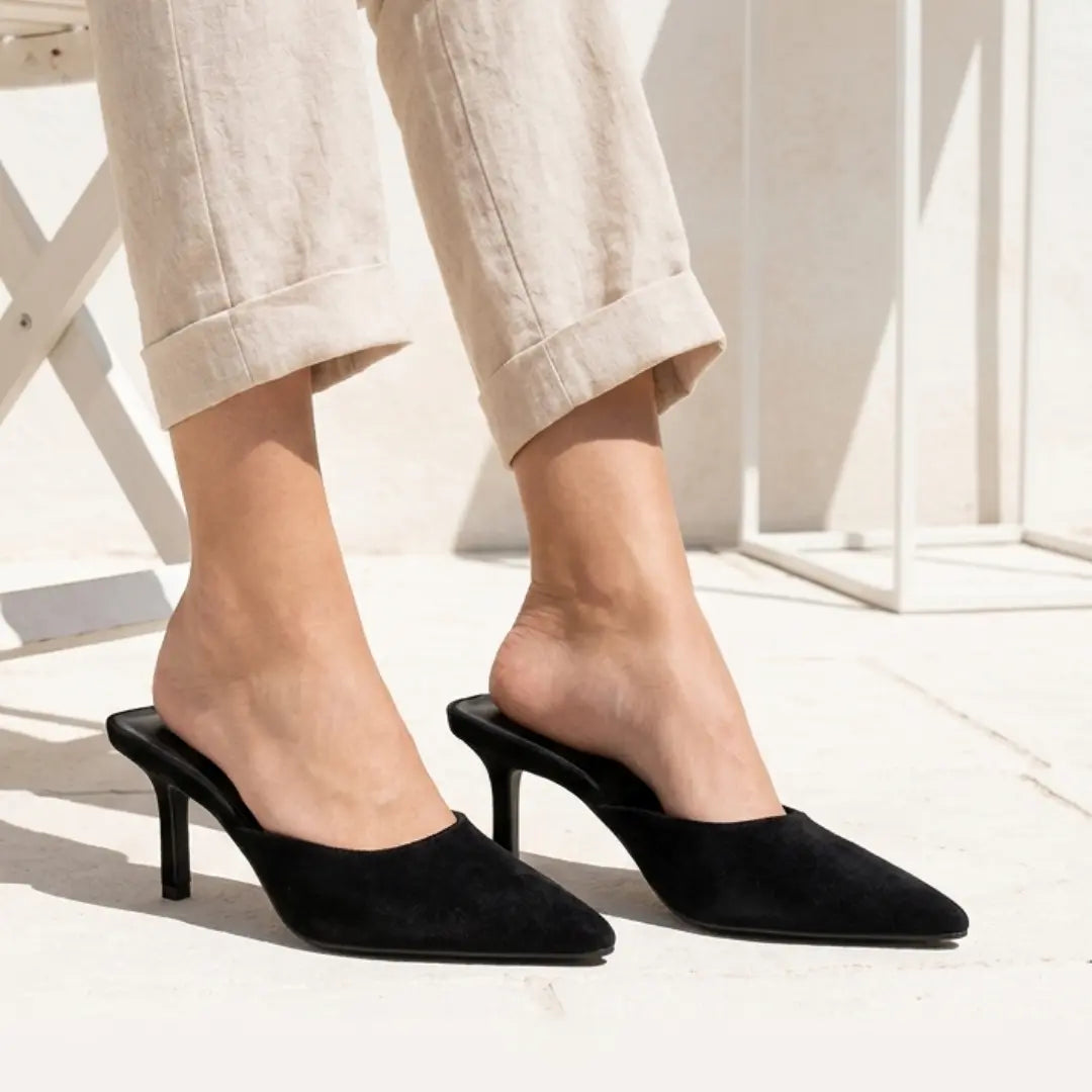 Lunya Velvet Mules