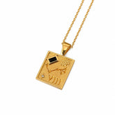 Scorpio Zodiac Necklace