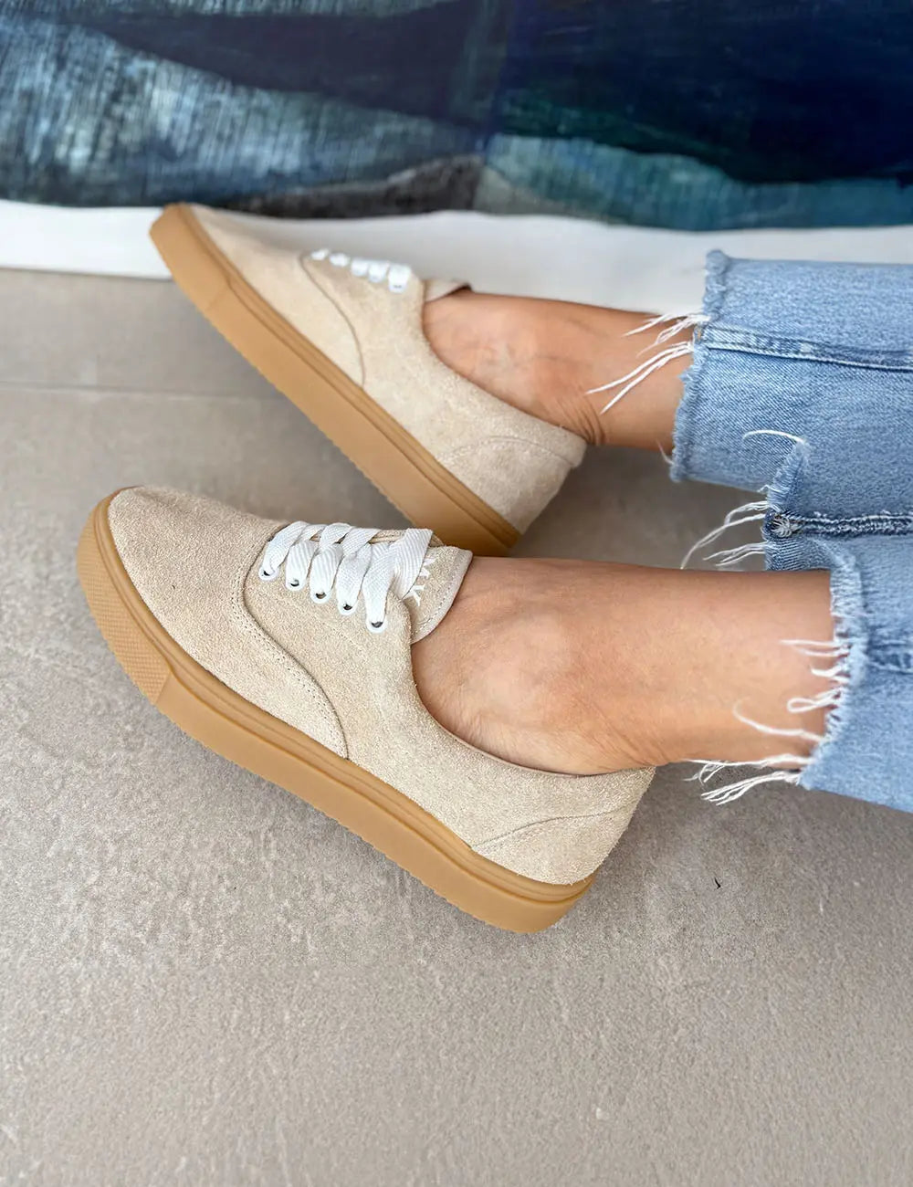 Senda Suede Beige