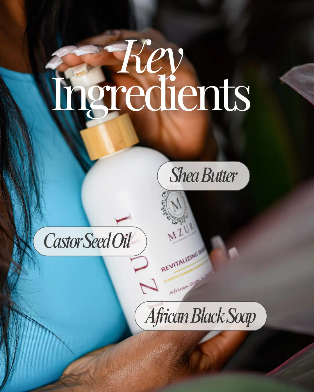 Revitalizing Shampoo | African Black Soap | Shea Butter