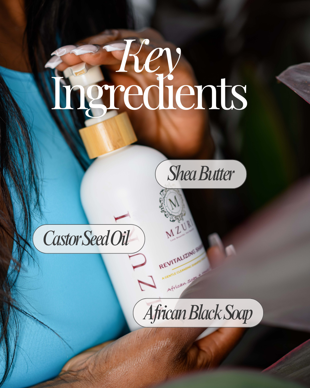 Revitalizing Shampoo |	African Black Soap | Shea Butter