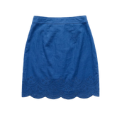 Short Wrap Skirt Cobalt
