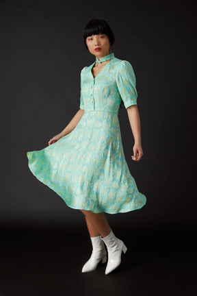Lily Tea Dress Green