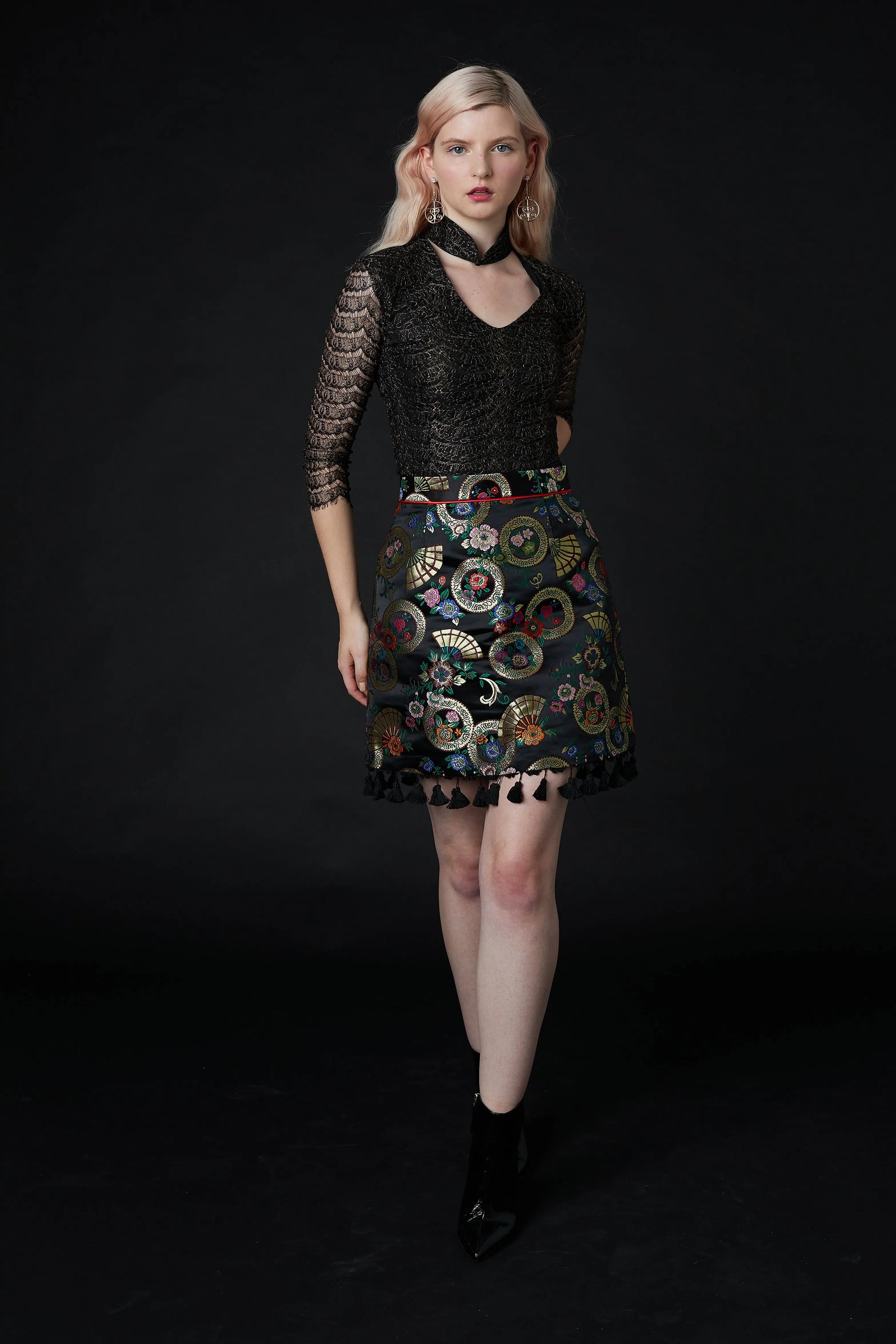 Oriental Myth Tassel Skirt
