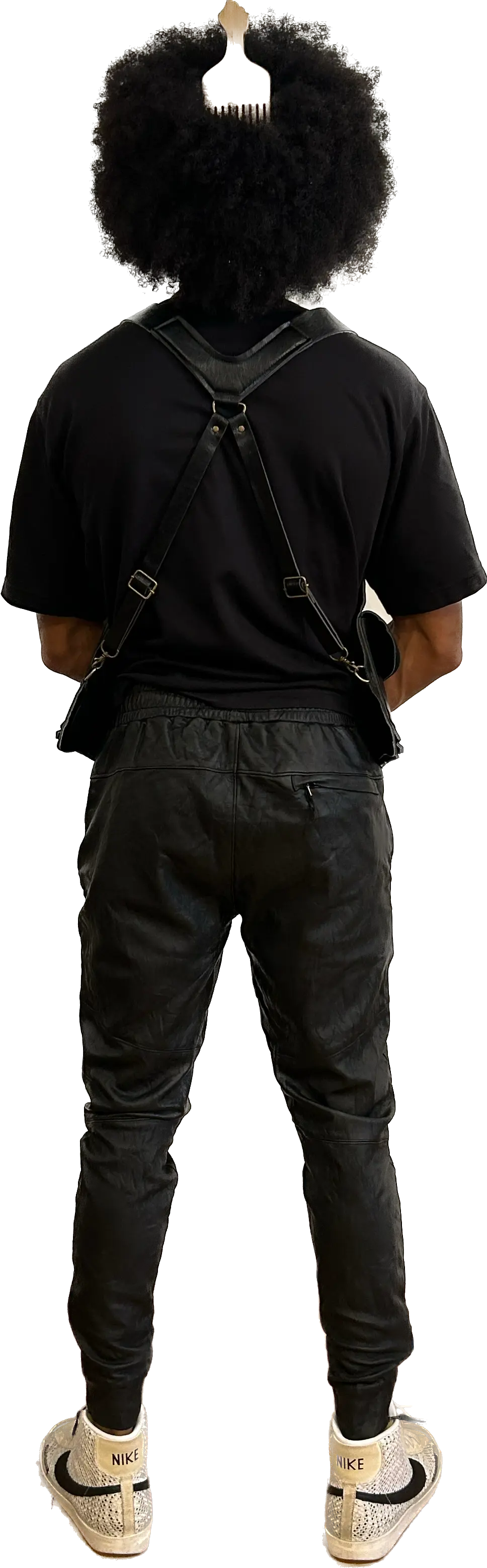 Jedi Leather Jogger