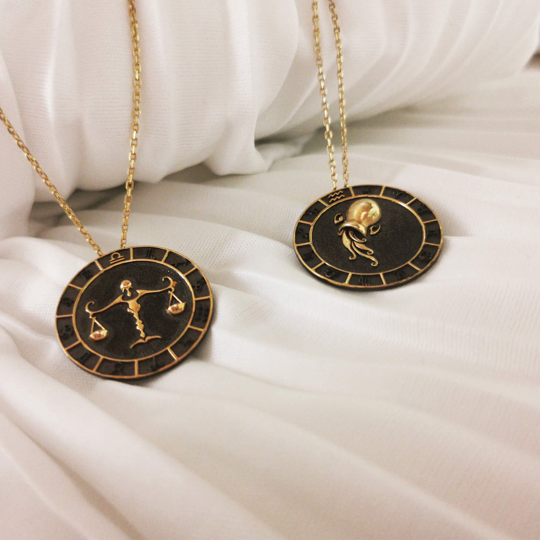 Libra Zodiac Necklace
