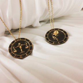Aquarius Zodiac Necklace