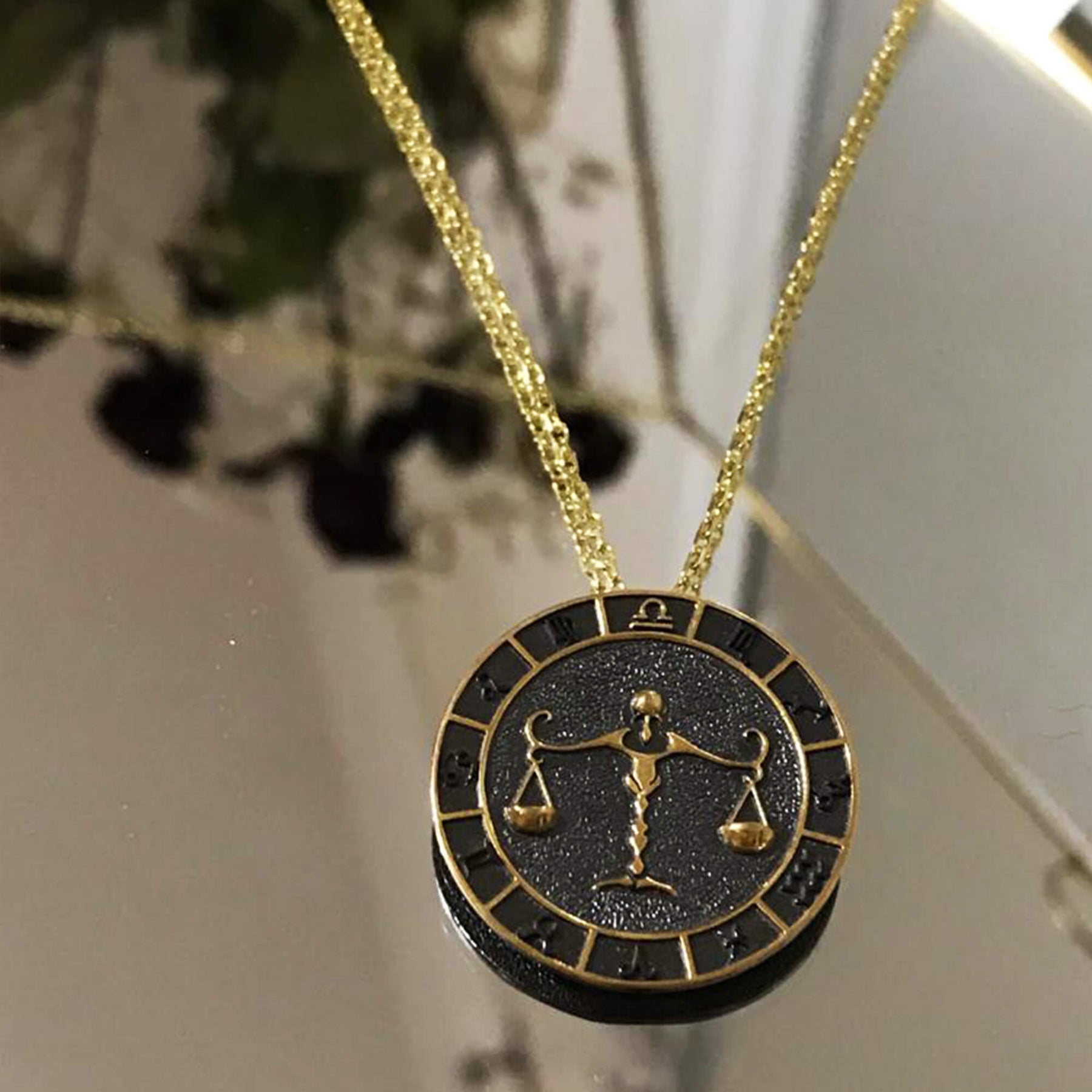 Libra Zodiac Necklace