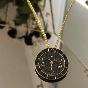 Libra Zodiac Necklace