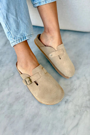 Teli Coconut Suede