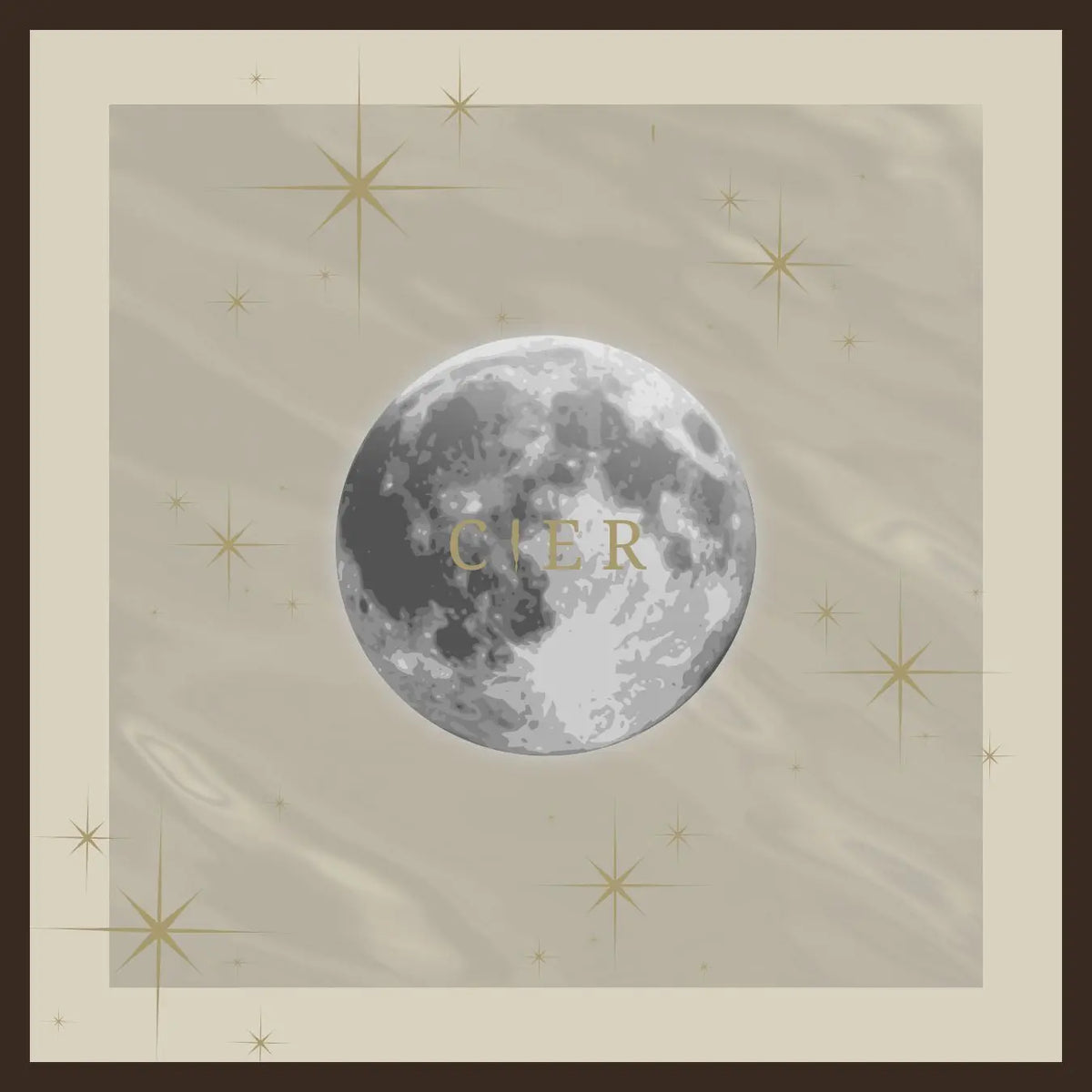 To the Moon and Back Silk Scarf