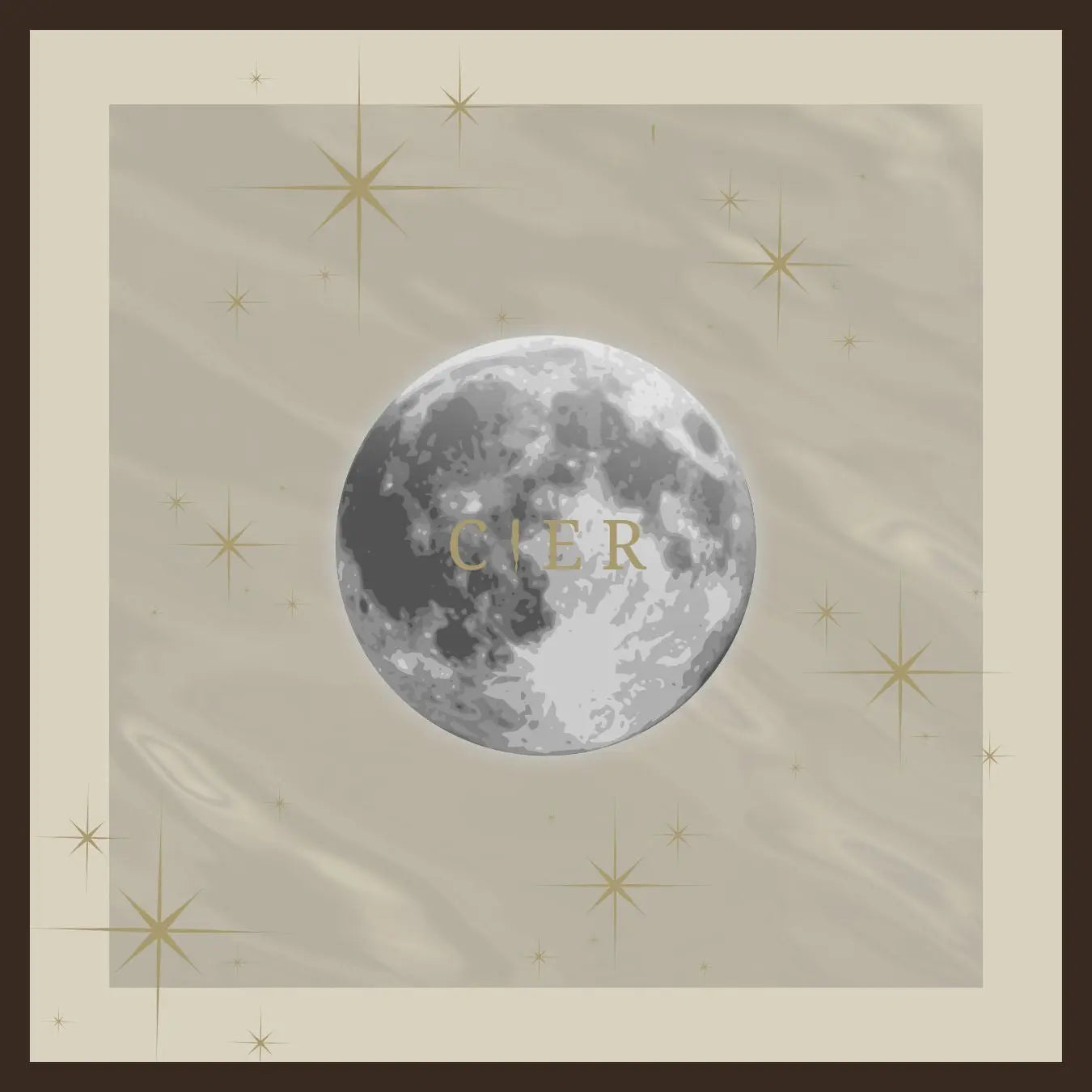 To the Moon and Back Silk Scarf