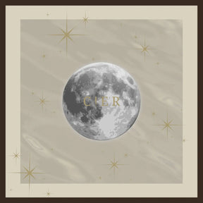 To the Moon and Back Silk Scarf