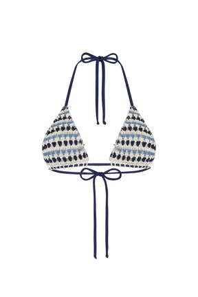 Lili Top Print Azul
