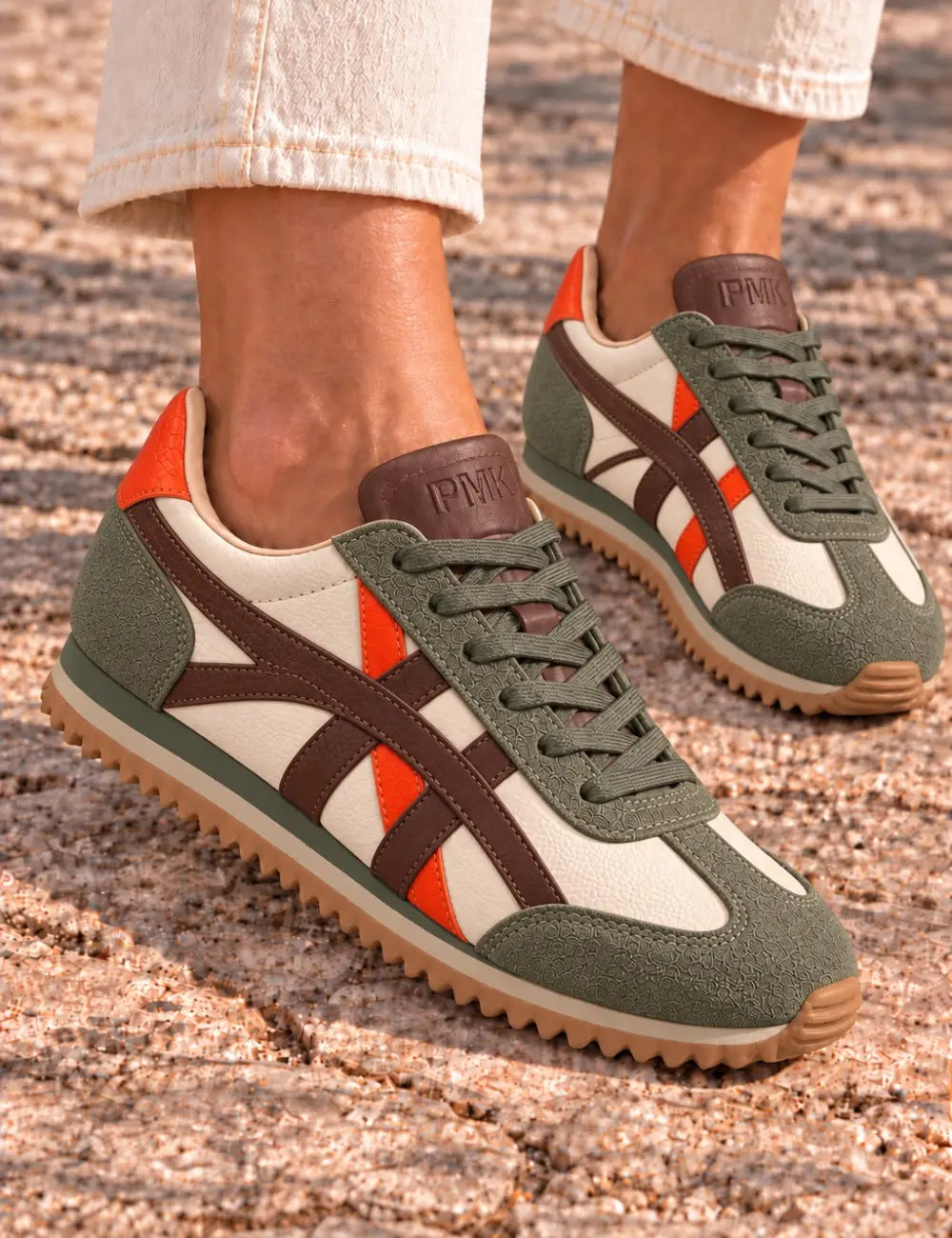 Topasa Army Chocolate Suede