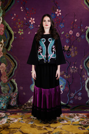 Wendy Morrison X Skylence Talisman Wool Cape