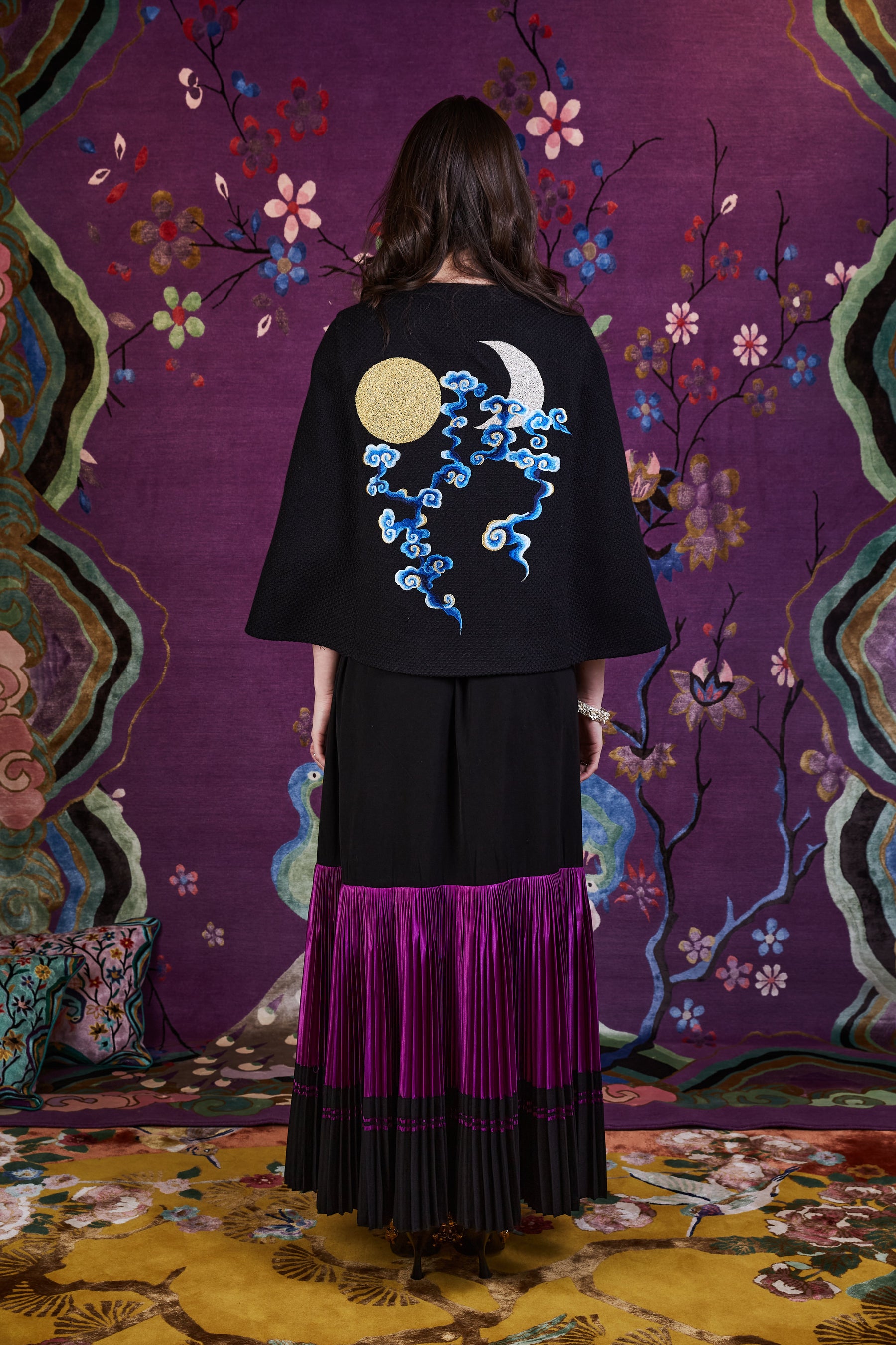 Wendy Morrison X Skylence Talisman Wool Cape