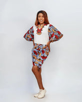 Chioma African Print Short & Top