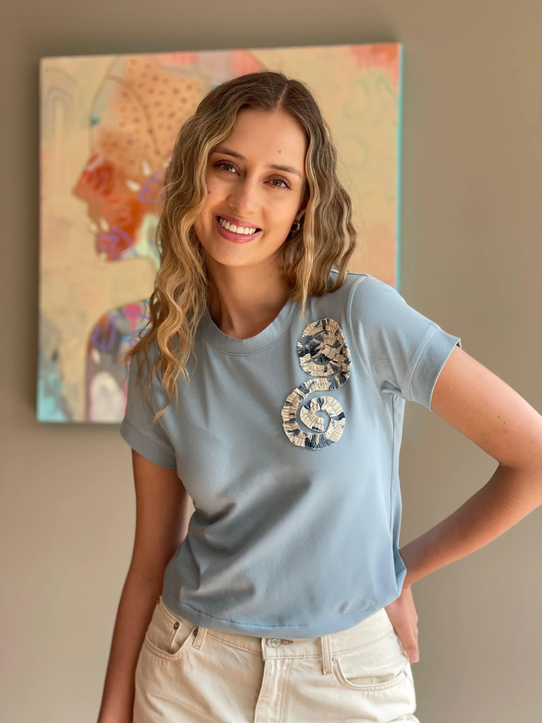 Mandala Blue T-Shirt