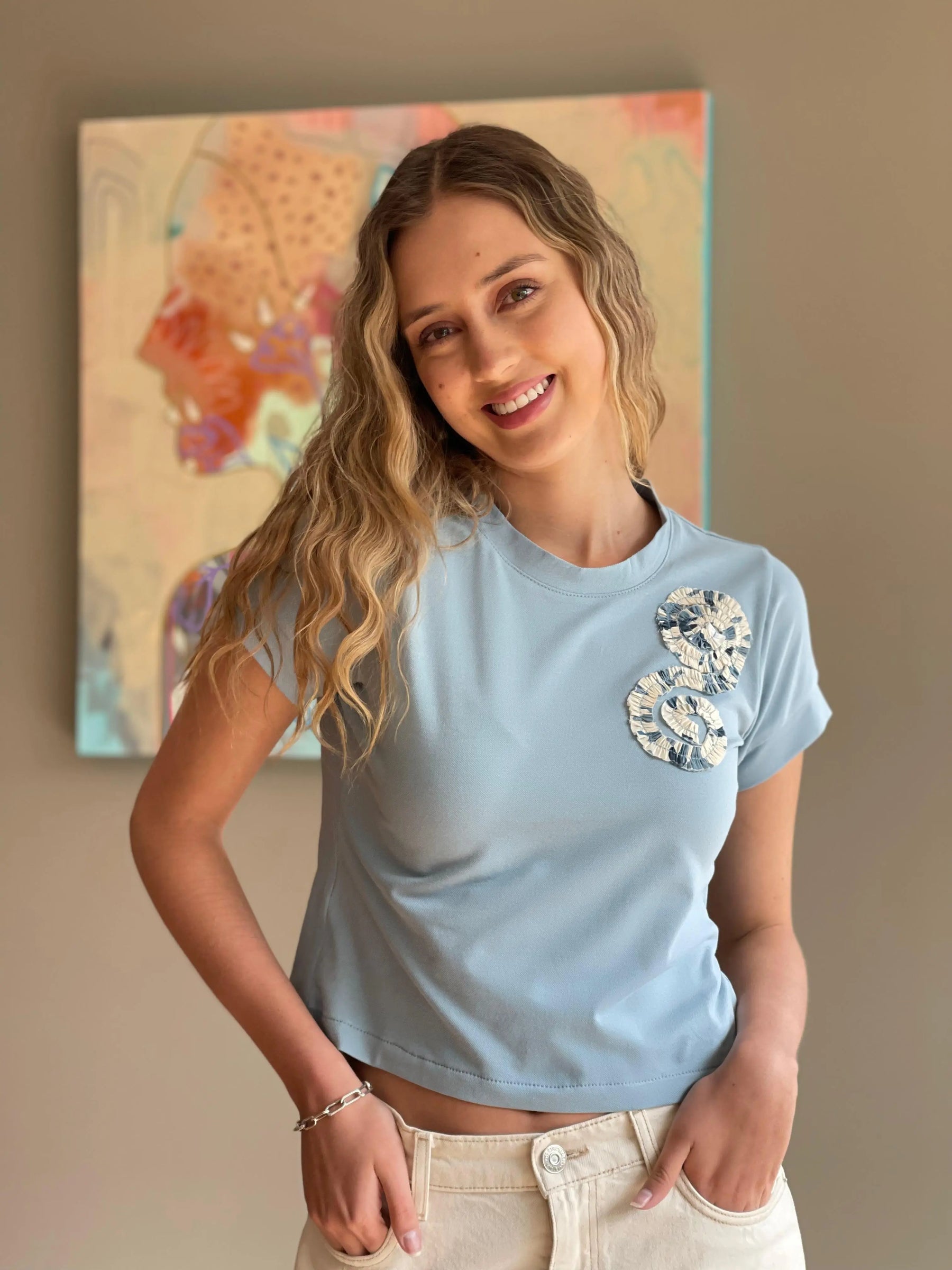 Mandala Blue T-Shirt