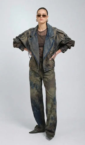 Olivo Luxe Beaded Biker