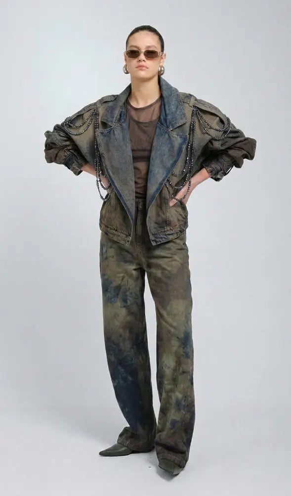 Olivo Luxe Beaded Biker