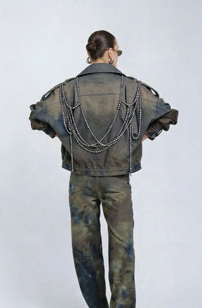 Olivo Luxe Beaded Biker