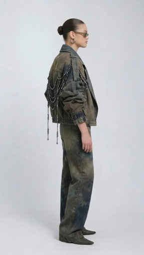 Olivo Luxe Beaded Biker