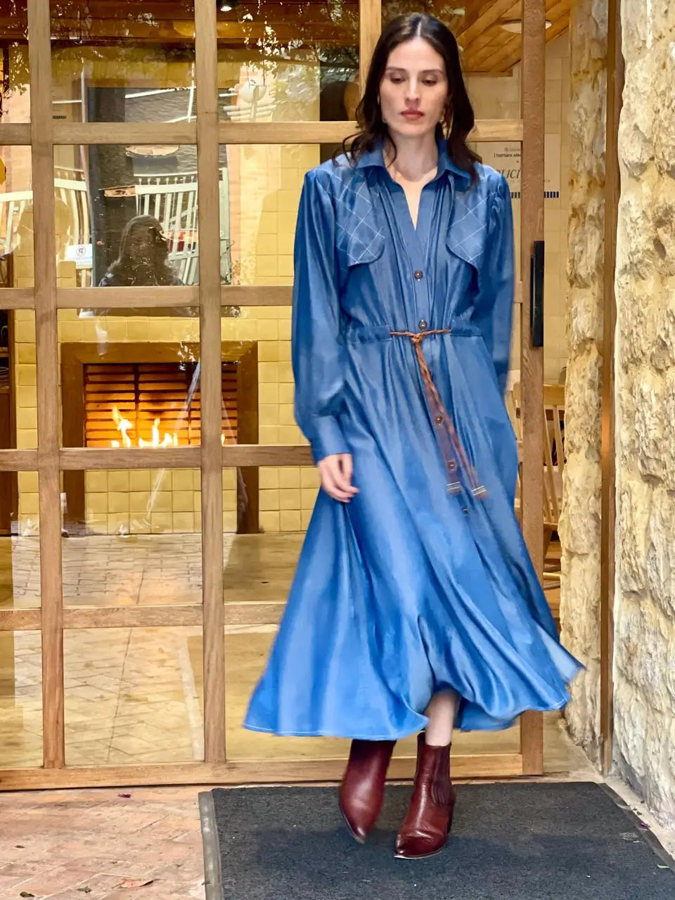 Denim Capito Shirt Dress