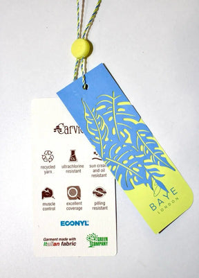 Sarong Blue Palm
