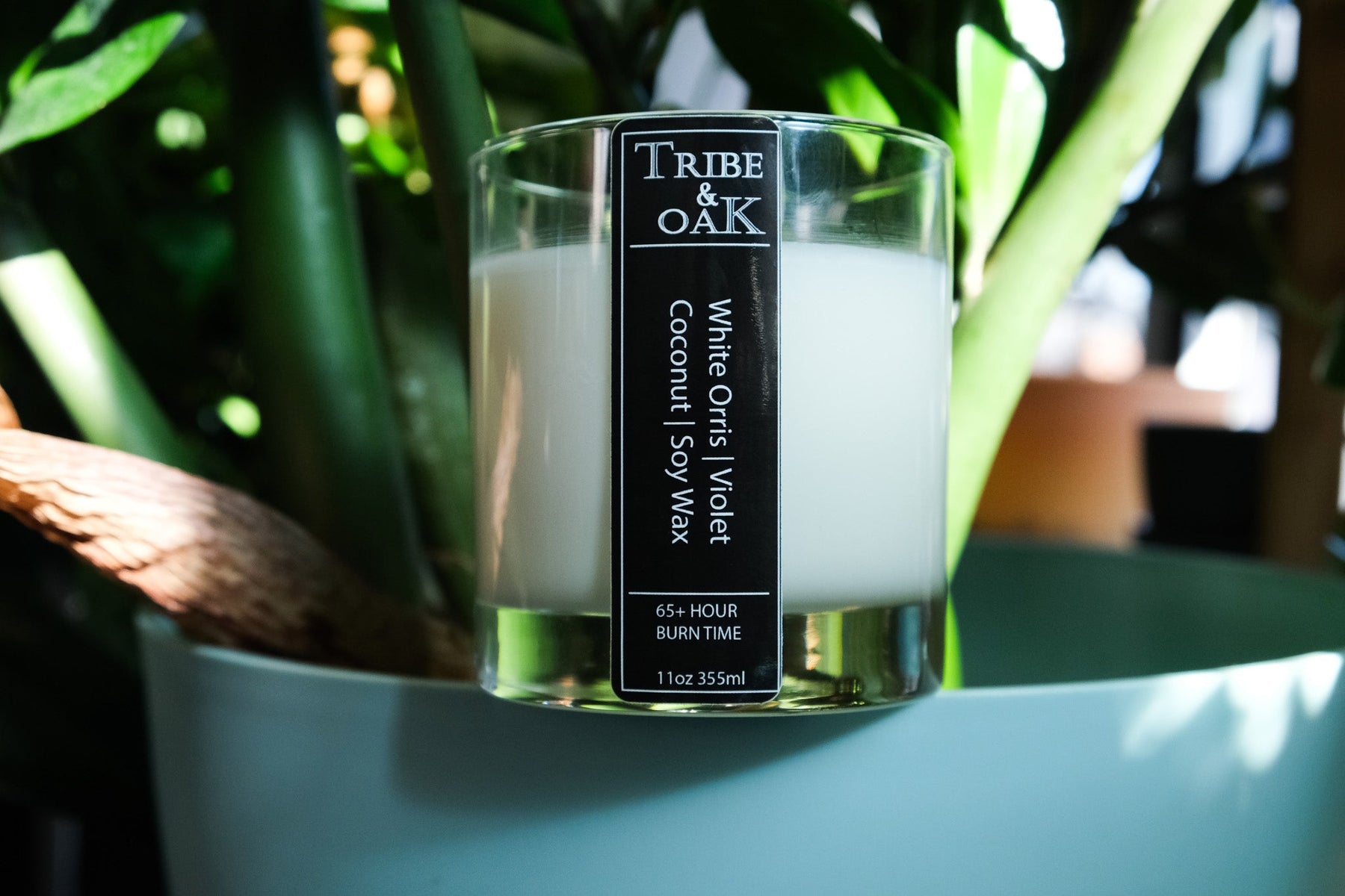 White Orris | Violet Coconut-Soy Candle