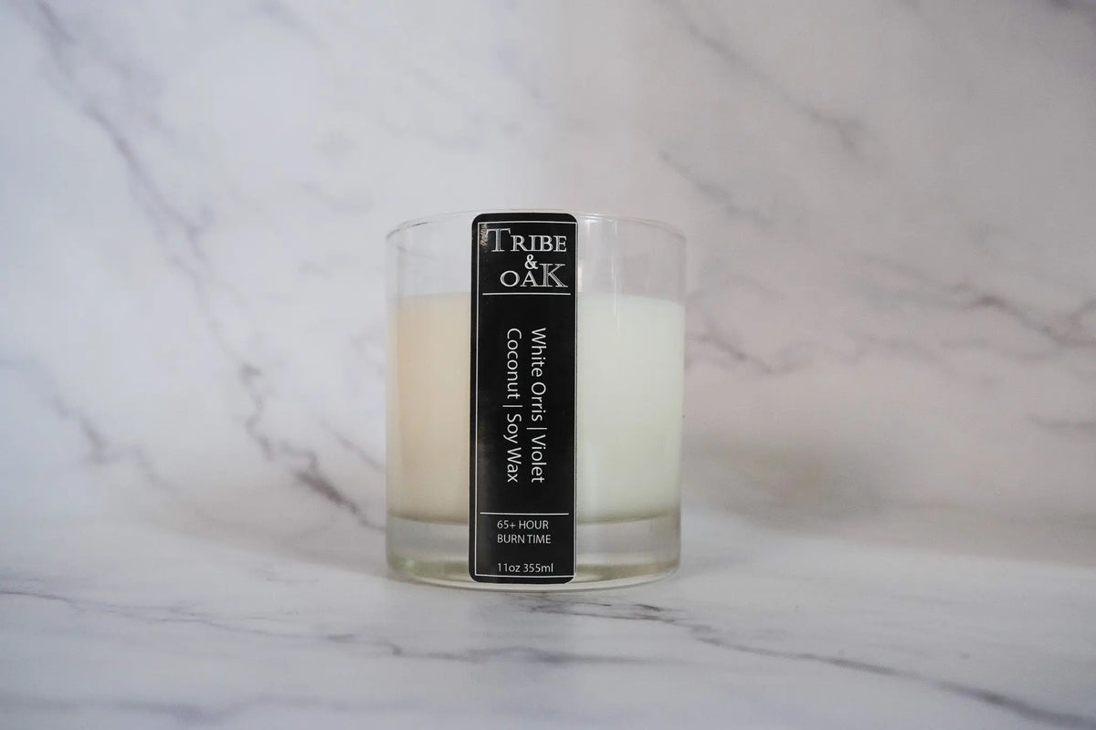 White Orris | Violet Coconut-Soy Candle