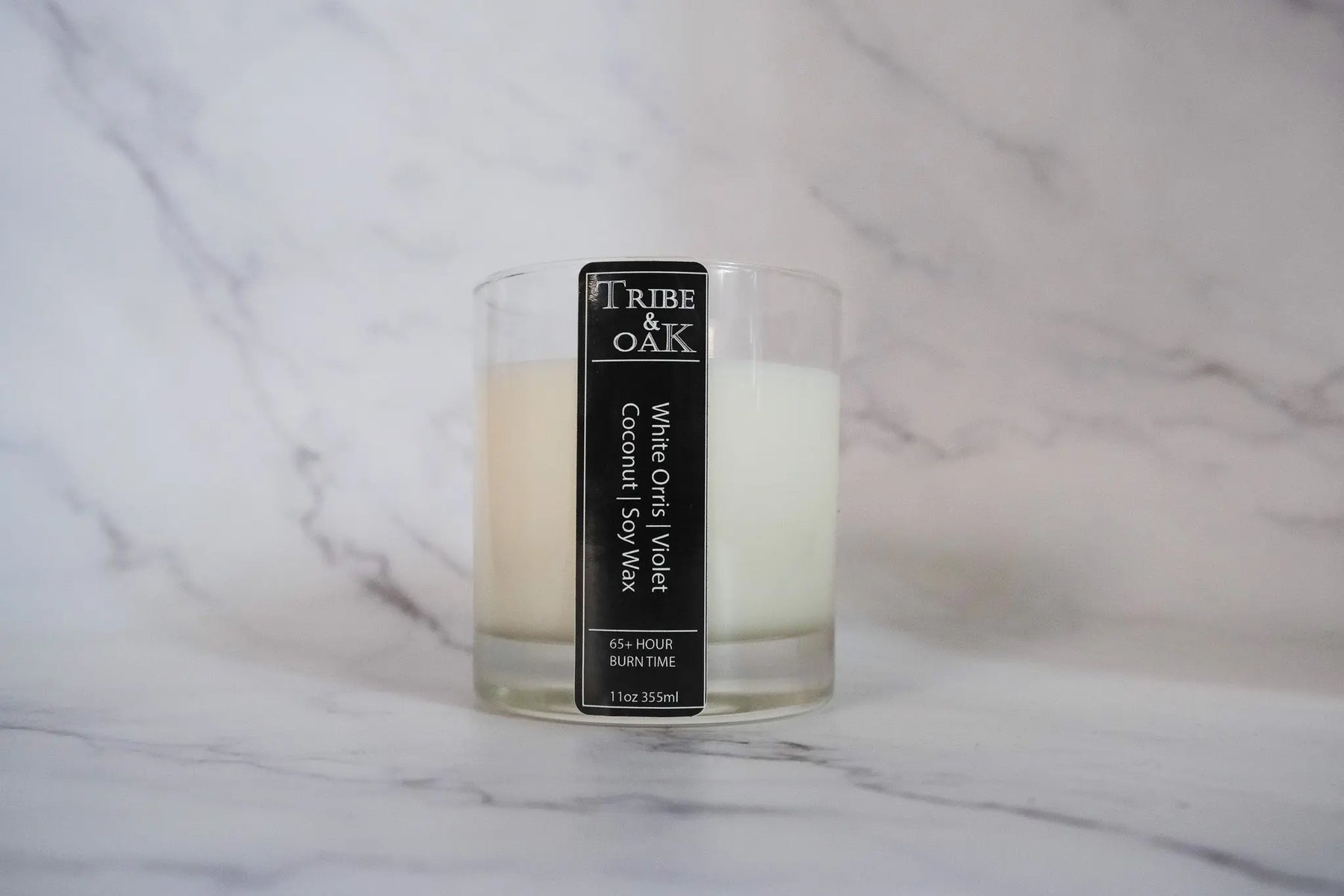 White Orris | Violet Coconut-Soy Candle