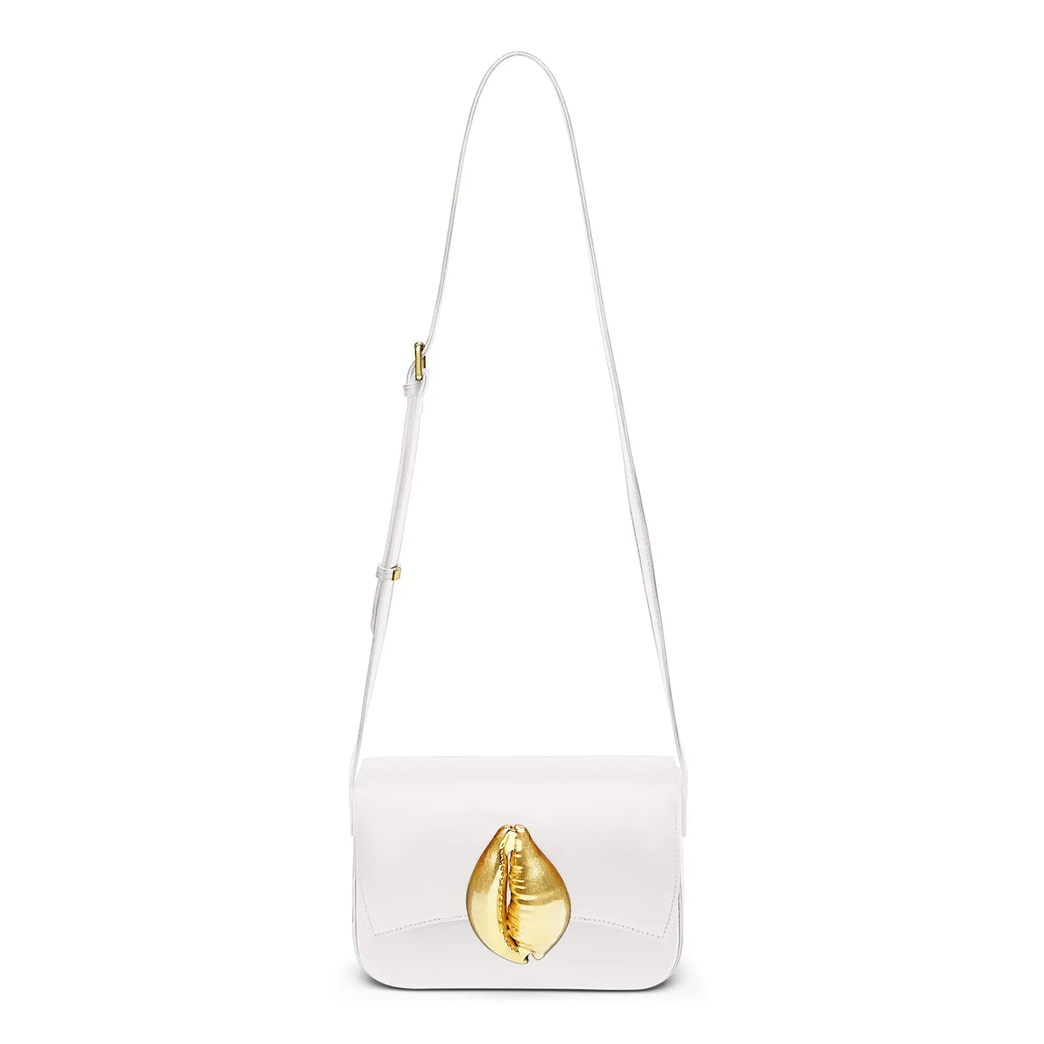 Si Shell Bag - Ivory/White