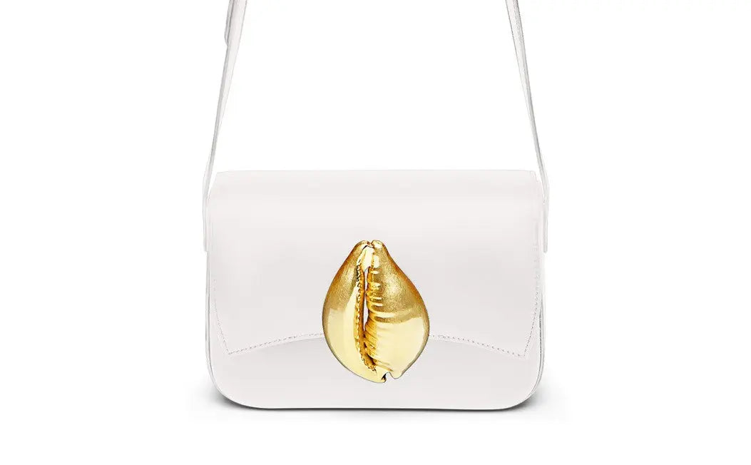 Si Shell Bag - Bone
