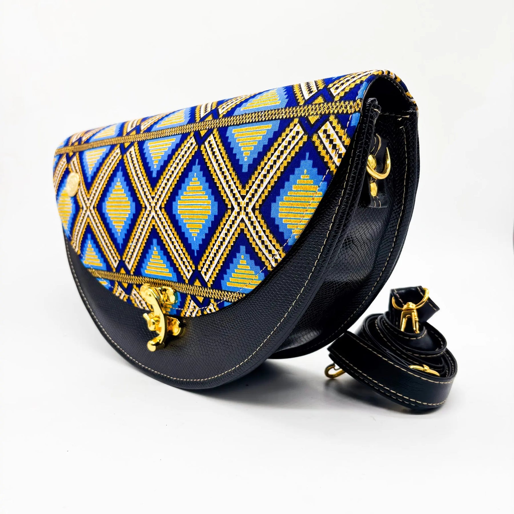 Katlego Black Blue Print