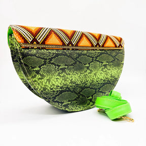 Katlego Green Snake Skin